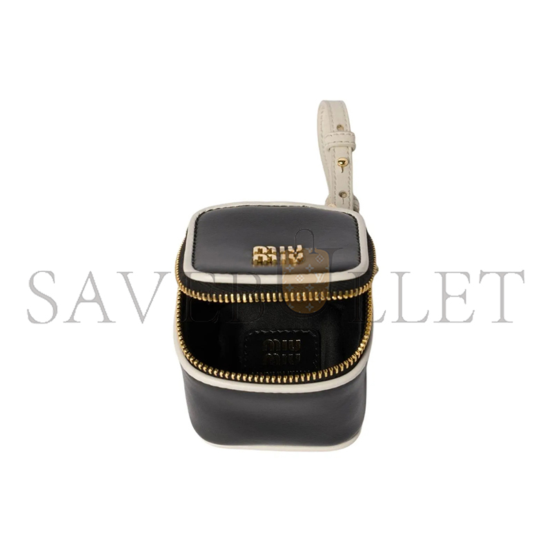 MIU MIU LEATHER KEYCHAIN CHARM 5TL527 (6*6*4cm)